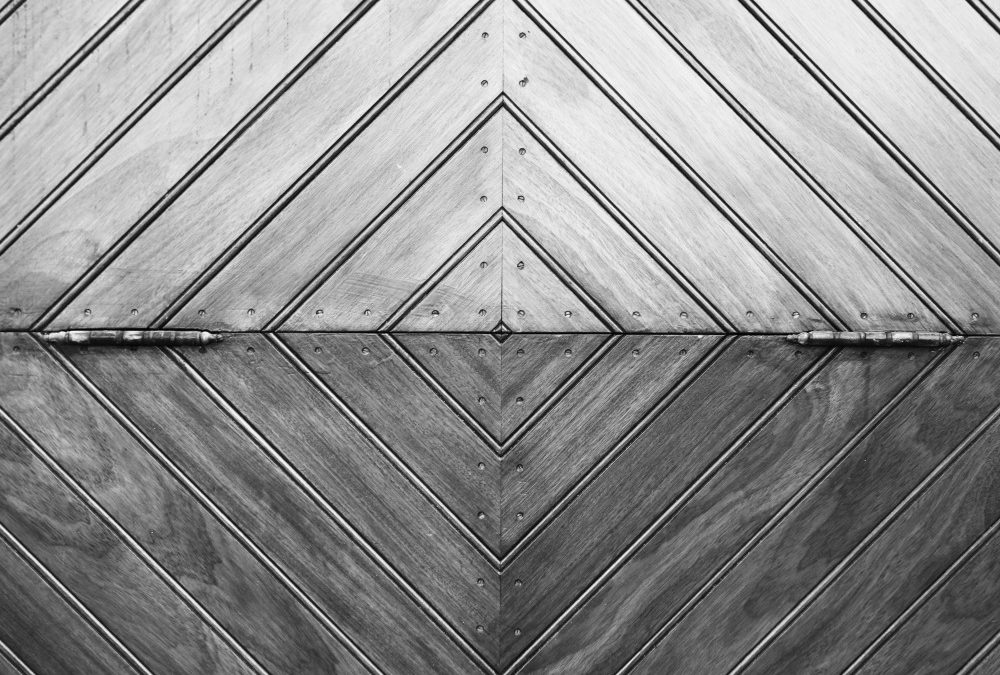Public Domain Images Wood Door Black and White Lines