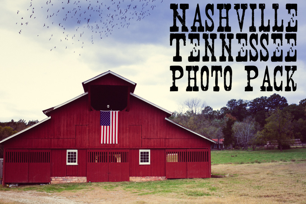 Public Domain Images – Nashville Tennessee – Red Barn